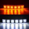 1pcs Waterproof Multi Colors DRL Light Cars Autos Decorative Flexible Daytime Running 6LED Car Driving Strip Styling Headlights