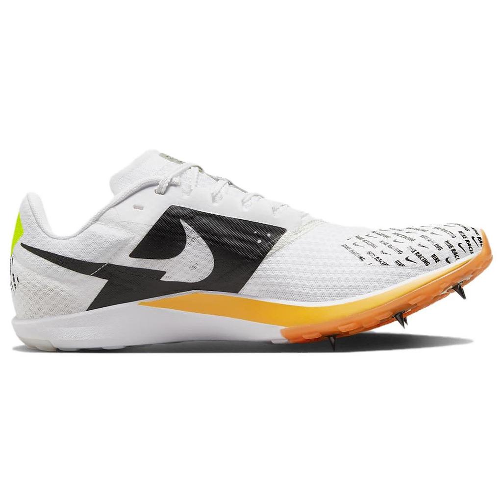 Nike Zoom Rival 6 White Total Orange Unisex Sneakers Laser-Orange Black DX7999-100