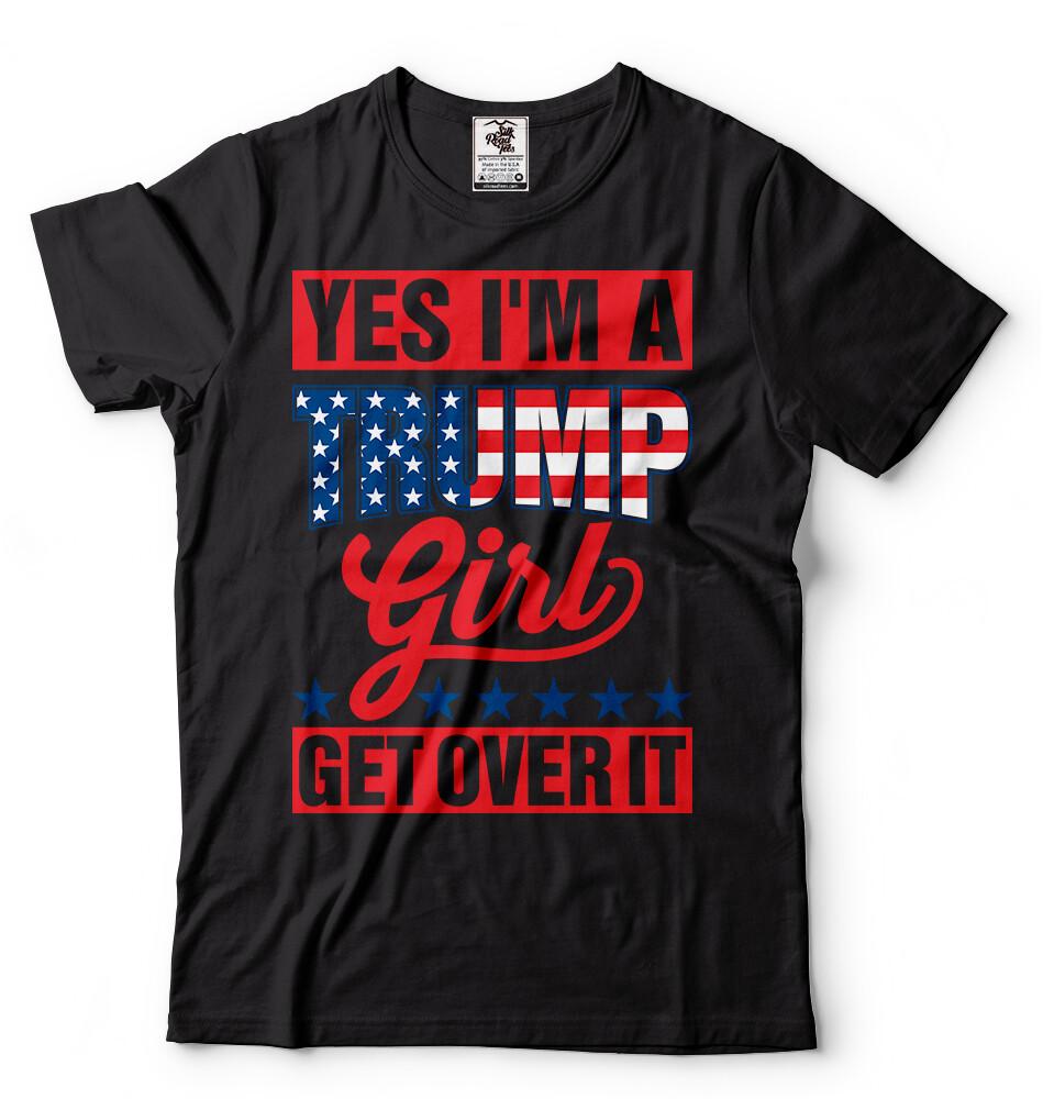 Trump Girl T-shirt Donald Trump 2024 Republican Party Election Tee shirt S