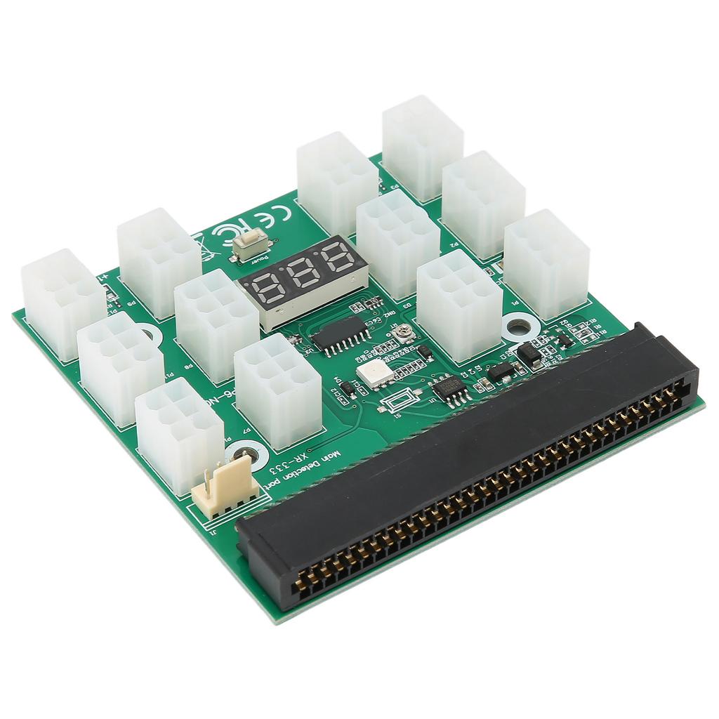 Adapterplatine Servernetzteil 1200W 750W Adapterplatine zu 6-Pin Adapterkarte 12V Grafikkarten-Netzteilplatine