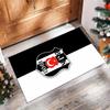 BESIKTAS J.K Printed Flannel Area Rug Non Slip Soft Polyester Floor Carpet Indoor Decor Mat for Bedroom Living Room Sofa Game Room Home Decoration