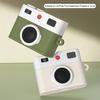 Headphone Case Protective Cover Shockproof Impact Resistant Retro 3D Camera Protective Silicone Skin Cover for AirPods 4