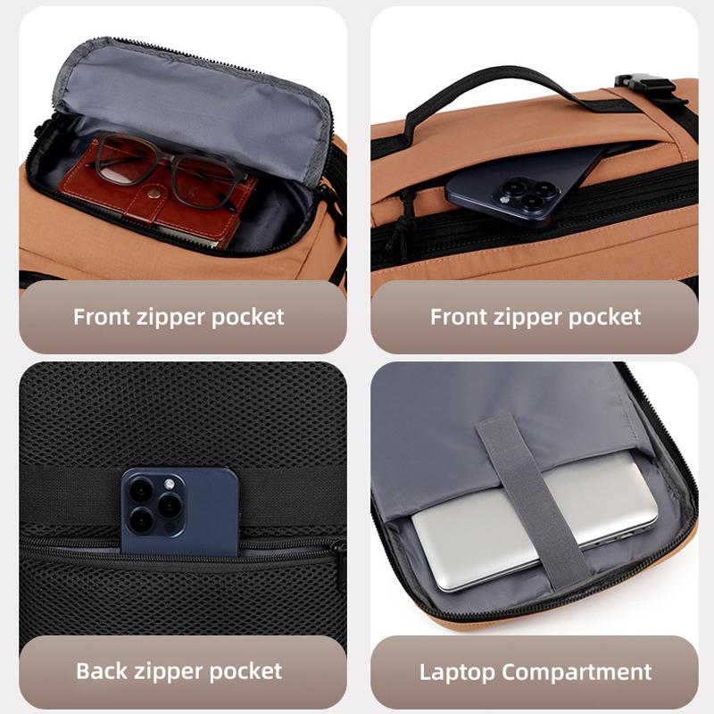 Fashion Business Backpack Men and Women Large-capacity Travel Cabin Bag Decompression Expansion Outdoor Backpack