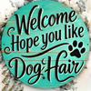 Funny Dog Sign Metal Wall Art Vintage Home Decor Pet Lover Gift