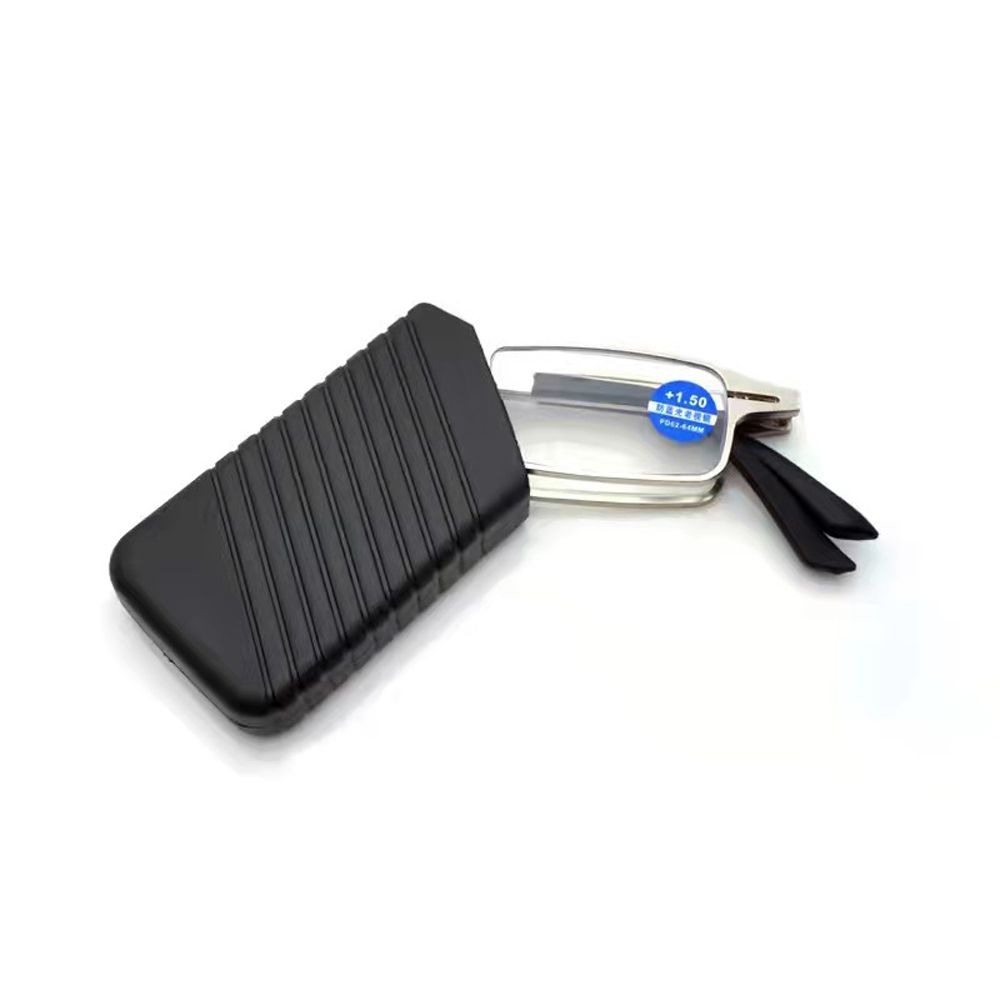With Glasses Case Hyperopia Eyewear Anti Blue Light Presbyopia Eyeglasses Foldable Reading Glasses