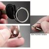 4pcs Ultra-light Titanium Alloy Key Ring Hard Man Car Keychain Key Chain Pendant  Outdoor Tools