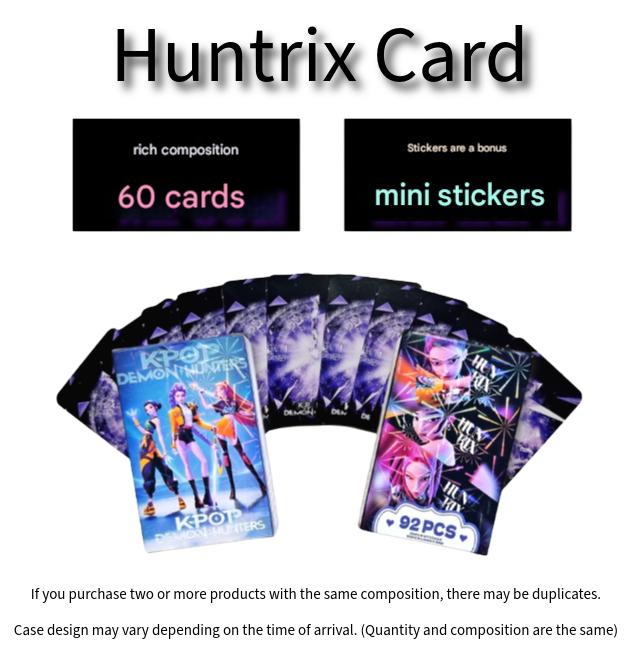 K-Pop Demon Hunters CARD SET (KPDH, SAJA BOYS, HUNTRIX)  (5 Options)