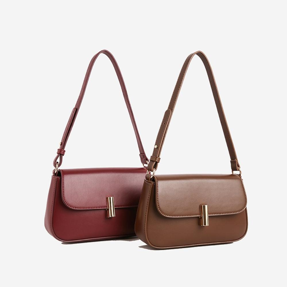 Women's Crossbody Bags Female Literary Single Shoulder Texture Bag Women's Handheld Shoulder Bag Bag