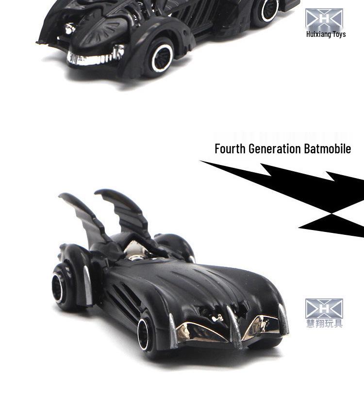 6th Gen Batmobile Alloy Set: Children's Toy Car Model