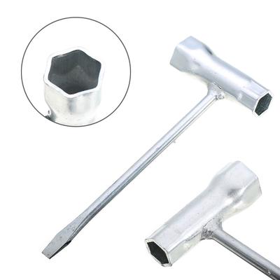 Řetězová pila T Rukojeť klíče 1/2'' (13 mm) x 3/4" (19 mm) Stříbro 160mm Nové
