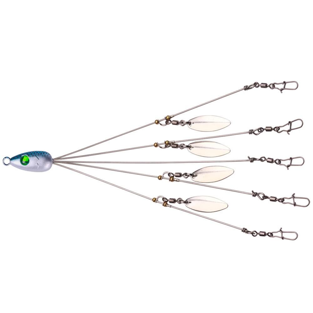 

Saltwater Fishing Bait Alabama Rig Swivel Swimming Bait 5# color
