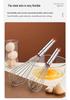 304 Stainless Steel Handheld Egg Beater: Commercial Whisk for Baking & Mixing