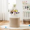 Laundry Basket,Woven Cotton Rope Laundry Hamper Sorters,Versatile Storage for Dirty Clothes,Baby Toys,and Blankets in Bathroom