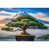 Yanoman Prism Art Petit 70-Piece Jigsaw Puzzle Mount Fuji and Bonsai Transparent Pieces Mini Puzzle Made In Japan 97-313