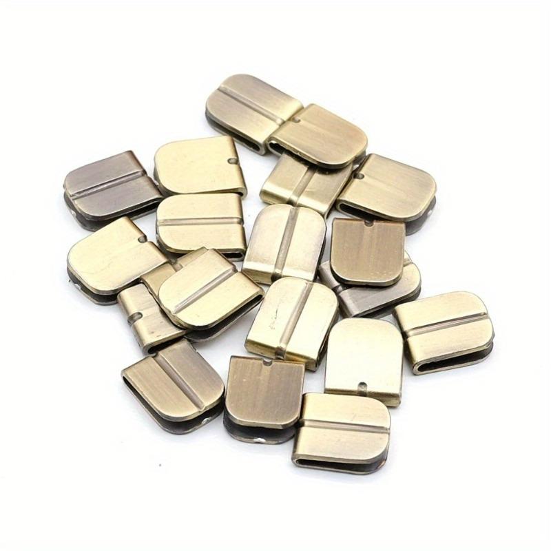 20/40 Stück Kanten-Eckenschutz Antik-Bronze Metall Tagebuch-Eckenschutz Fotoalbum-Schutz Dekorative Notizbuch-Zubehör