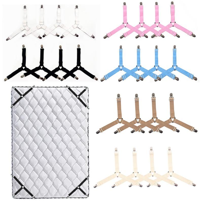 1 BUC Suport cearșaf de pat reglabil, față de masă, perdea, husă de canapea, cataramă pentru cearșaf de pat anti-alunecare, clemă pentru cearșaf, clemă de fixare metalică HMKH YSXX