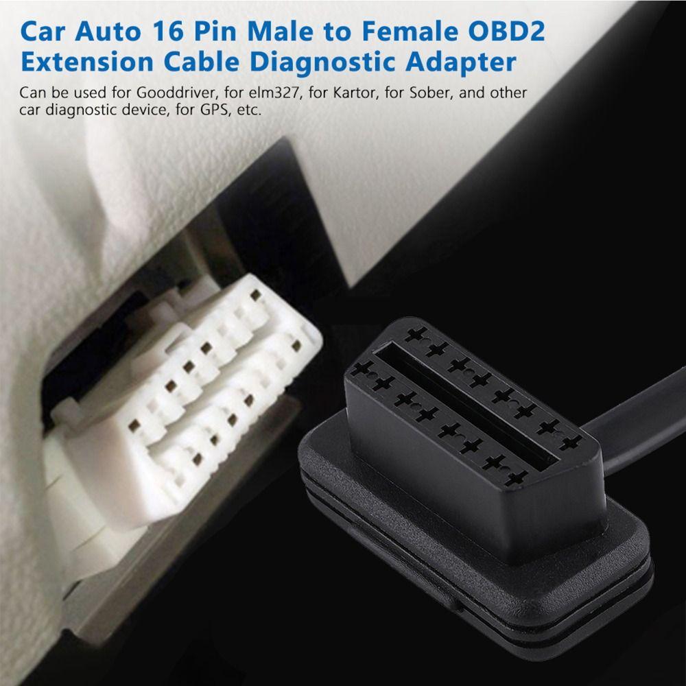 16 Pin Extension for Car Tools OBD2 Extension Cable Code Scanners  Car Diagnostic Scan
