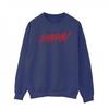 DC Comics Mens Shazam Fury Of The Gods Spray Paint Logo Sweatshirt