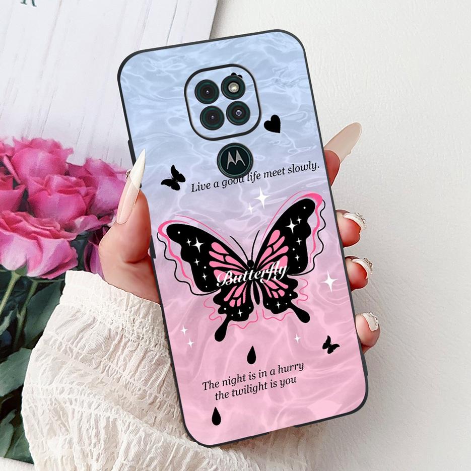 For Motorola Moto G9 Play Case Colorful Flowers Painted Cover Soft TPU Phone Cases For Motorola Moto G9 Plus MotoG9 Power Fundas