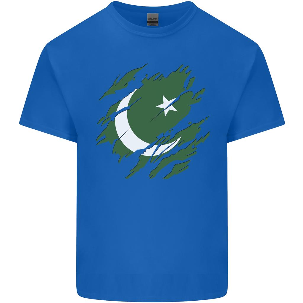 Torn Pakistan Flag Pakistani Day Football Unisexs Light Cotton TShirt