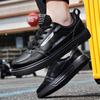 0212 Men's Board Shoes White Low Top Leather Flat Bottom Student Retro Sports Large Korean Edition Casual