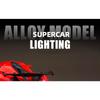 Modellino Auto Sportiva Apollo Intensa Emozione IE Scala 1/32 Metallo Pressofuso Veicoli Auto da Corsa Modellino Suono e Luci Giocattolo per Bambini Regalo