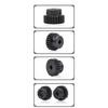 1Pcs 1Mod Spur Gear Metal Transmission Gear 4-15mm Bore 45# Steel 1M 15/16/17/18/20/24/25/30/35 Tooth Pinion Motor Convex Gear