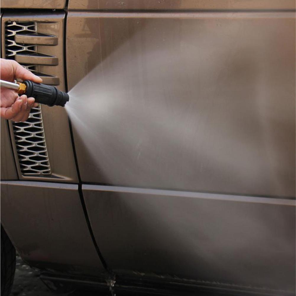 1/4" Snabbkoppling Vinkeljusterbar Högtryckstvättmunstycke Spruta Max.3000PSI för 280 380 55 58 360 Rengöringsmaskin