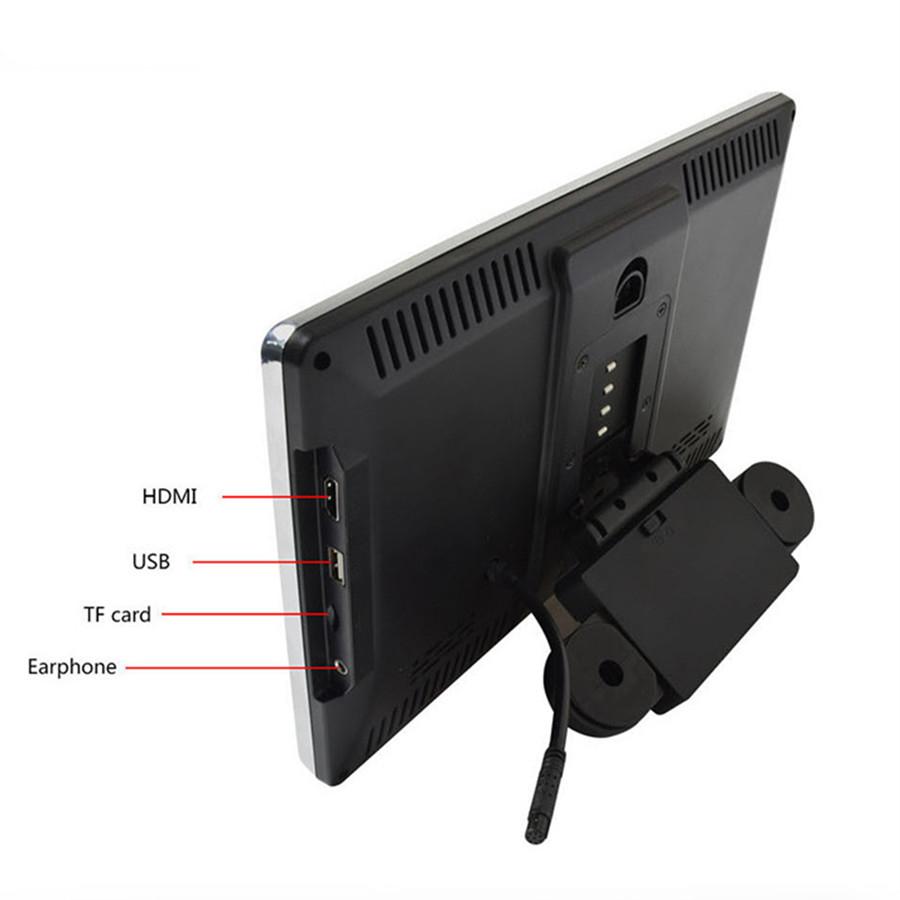 2PC 11.6 inch HD 1080P Android 7.0 RAM 2GB ROM 16GB Quad-core WIFI 3G/4G BT HDMI Mirror Link OBD TPMS FM Headrest Rear Seat Monitors Touch Screen