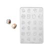 Food Grade Silicone Nail Art Mold With Floral 3D Embossed Design Nail Stamp For Easy DIY Beautiful Creation