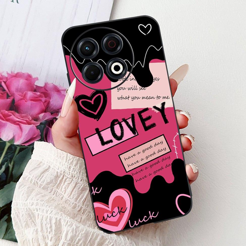 Voor Techno Spark 30 Pro 4G KL7 Cover Voor Tecno Spark 30 Pro 4G Hoesje Luxe Vlinder Liefde Mode Bloemen Cool Leeuw Schattig Geschilderd
