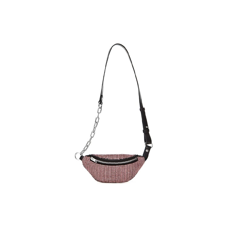 Alexander Wang Attica Sheepskin Shoulder Bag, Crossbody Bag, Fanny Pack Mini Women's Pink 20121F13M671