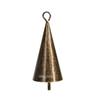 Hangable Christmas Cone Metal Bell Conical Craft Bell New Hanging Bell  Festival Ornament