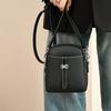 Leather Bag Women's New Hot-selling Women's Bag Simple and Versatile Mobile Phone Bag Daily Matching Shoulder Bag Messenger Bag