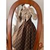 Winter Japanese Lolita Design Jacket with Heavy Embroidery - Retro Princess Dress Style