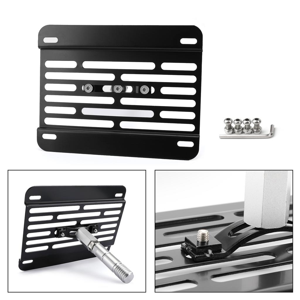 New Bumper Tow Hook License Plate Mount Bracket For BMW F30 F32 F10 3/4/5 SERIES License Plate Covers Frames 6