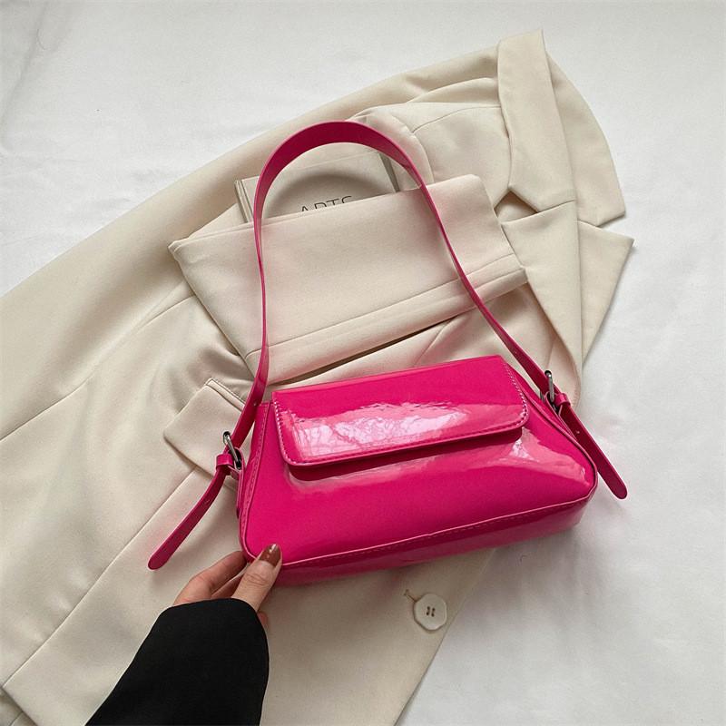 Trendy Pu Leather Small Shoulder Bag For Women 2023 Stylish Casual Crossbody