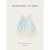 Insbobo Girls' Dress Summer New Style Baby Girl Suspender Dress Children's Dress Girl Summer Dress Mesh Dress Trendy