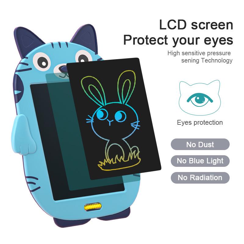 8.5" Cartoon LCD Writing Tablet - Children's Drawing & Doodle Board