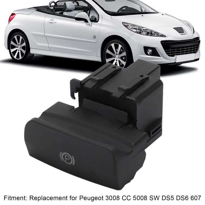 Garosa 470702 Electric Handbrake Switch Control Button 470706 Replacement for Peugeot 3008 CC 5008 SW DS5