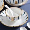 CODA Seto-yaki Style Ceramic Dinnerware Set, 20-Piece