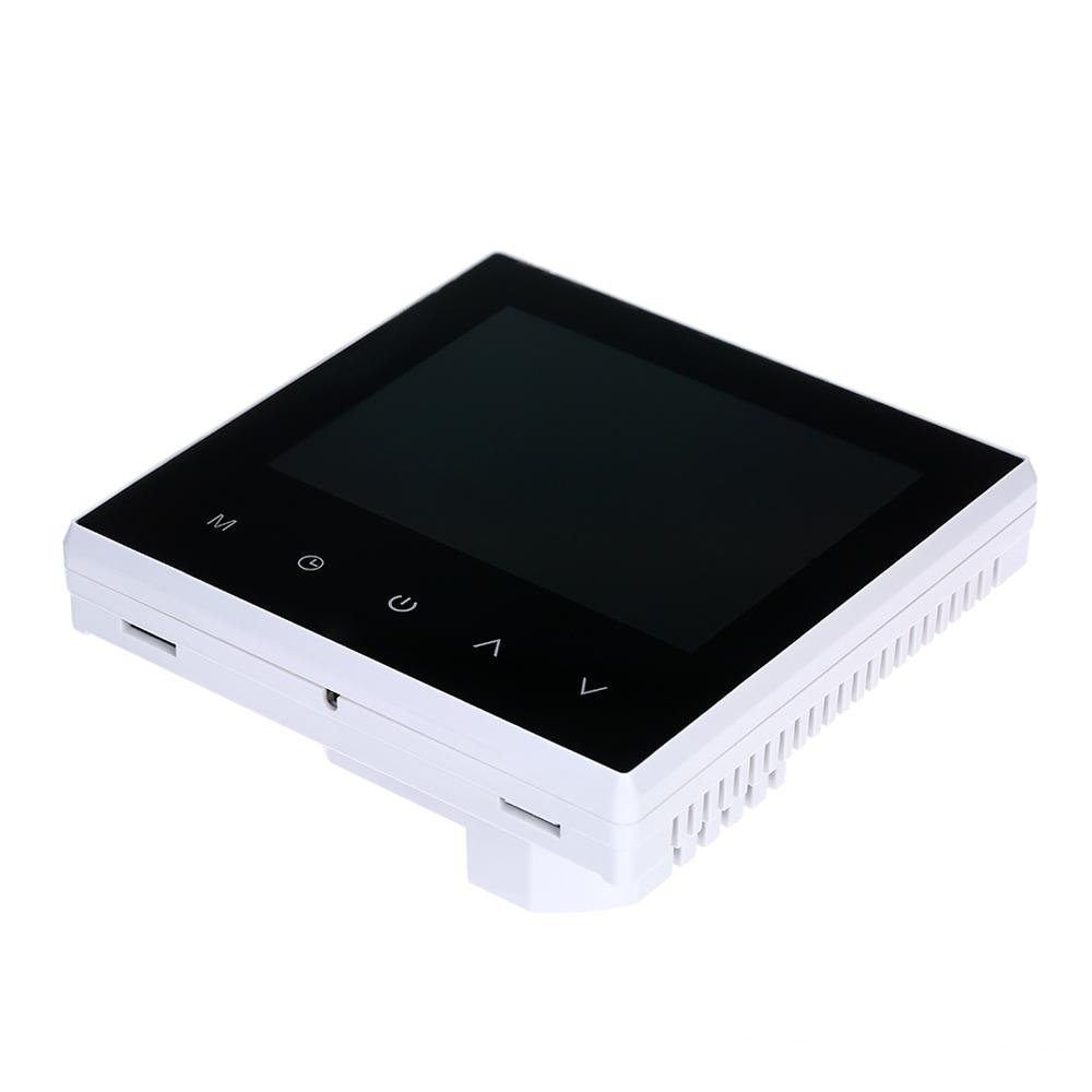 Smart Thermostat Digital Temperature Controller Weekly Circulation Programmable Electric Underfloor Heating with Large