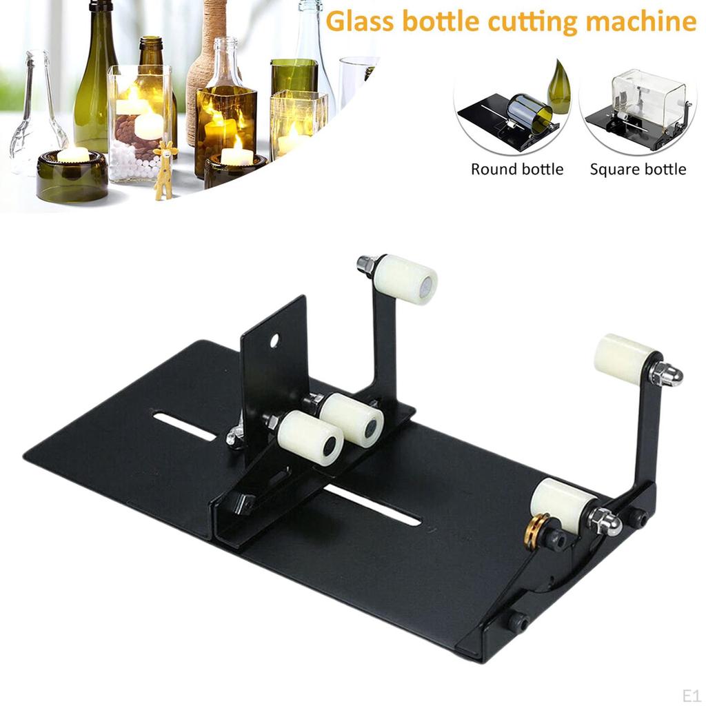Glass Bottle Cutter Kit Recycle Oval Multifunctional Cutting Machine for Liquor Flower Vases Wedding