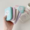 Student Id Card Holder PU Short Wallet Cartoon Coin Purse Cute Purse Girl Portable Coin Pouch Bus Card Holder Meal Card Case