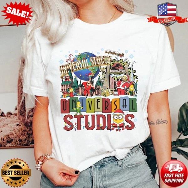 

Universal Studios Christmas Shirt, Holiday At Universal 2025 T-shirt, S-5XL M