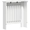 Radiator Cover Glossy White 78 x 19 x 81.5 cm