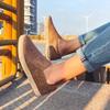 Men Leather Casual Shoes High Quality Slip On Men Loafers Comfortable Outdoor Flat Sneakers Retro Non Slip Men Walking Footwear