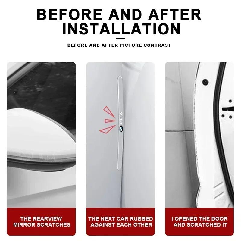 Car Door Bowl Handle Protector Stickers For BMW M M3 M5 X1 X3 X5 X6 E90 E91 E92 E93 M3 E60 Transparent Anti-scratch Film