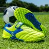 Hot Sale Turf Soccer Shoes For Kids Fashion Orange Children Soccer Cleats Football Shoes Boys Futsal Sneaker Zapatos De Futbo