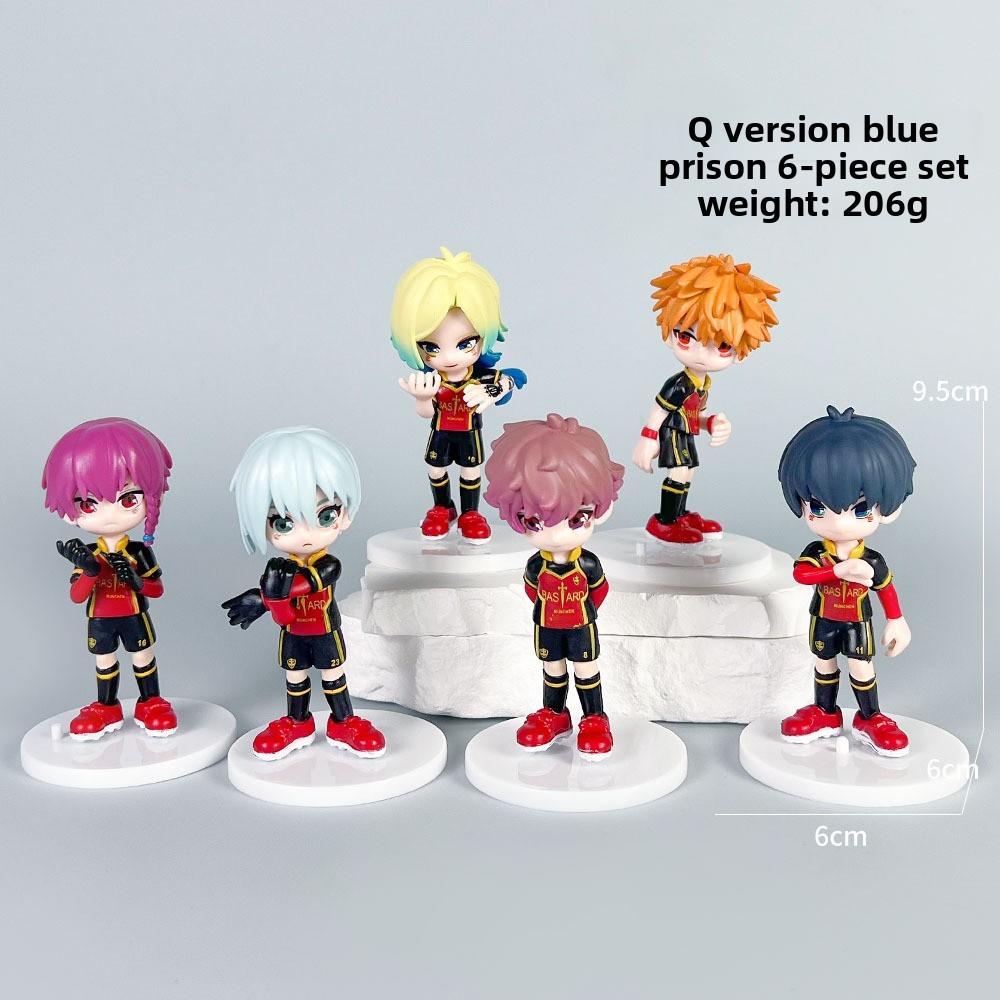 Blue Lock Isagi Yoichi Bachira Meguru Chigiri Hyoma Character For Anime Fans чёрный